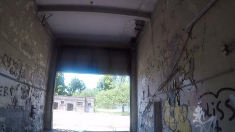 Old TANK STORAGE UNIT AT FORMER ARMY BASE...