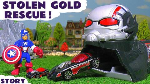 Marvel Avengers Ant Man and Captain America Hot Wheels Re...