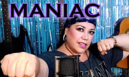 Maniac (Michael Sembello) cover by Gabriela Noriega 