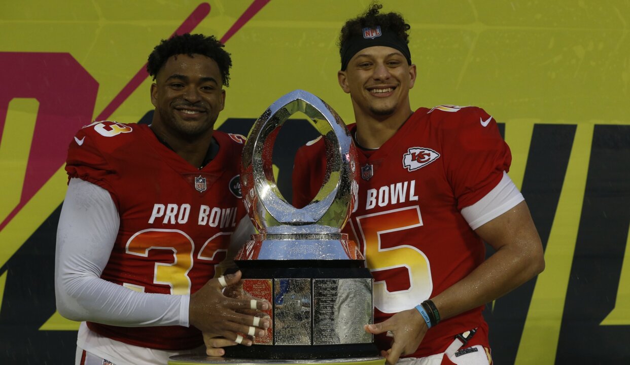 Patrick Mahomes immediately regretted his mic'd up f-bomb at Pro Bowl 