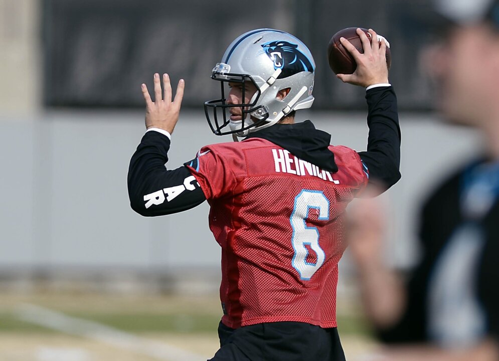 Collins Hill grad Heinicke to start for Panthers' Newton against Falcons