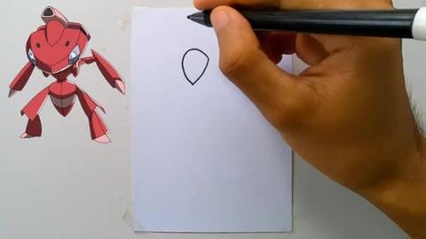 Drawing Pokemon GENESECT