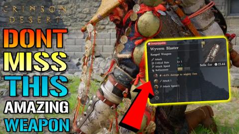 Crimson Desert: "Wyvern Blaster" Unique Weapon Guide! How...