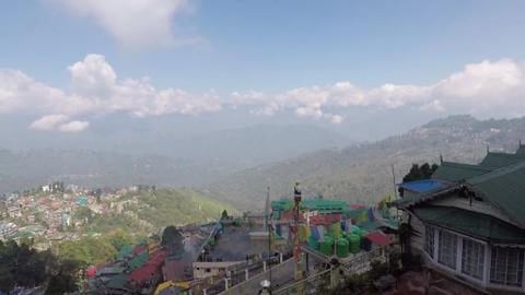 View of Darjeeling Town On The Hills | West Bengal