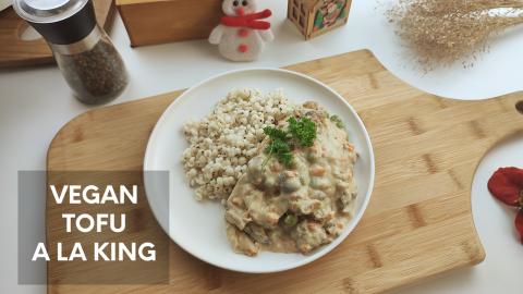 Vegan Tofu A La King Recipe 