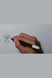 drawing gafity the name fatur #shorts