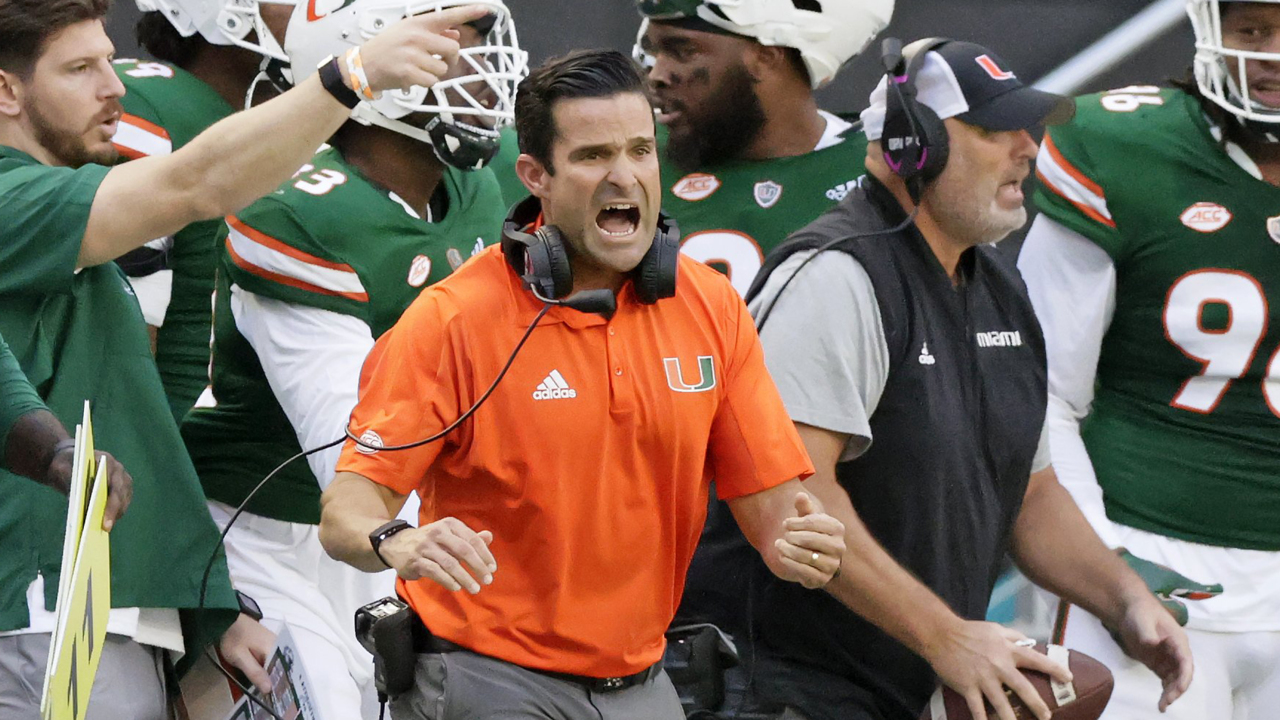 Hurricanes coach Manny Diaz on playing Florida State Seminoles Miami