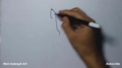 Drawing graffiti Letter A #Shorts