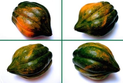 How to Peel, Seed and Cut a Pepper Squash (Acorn Squash)