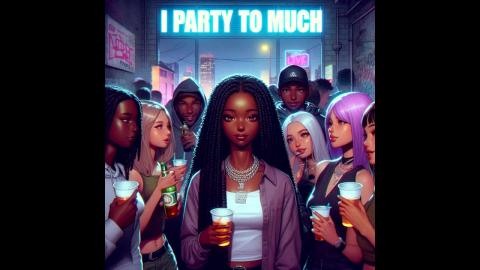 I Party To Much - pop hip hop beat