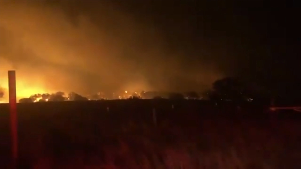 A look at the Camp Roberts fire in San Luis Obispo County | San Luis
