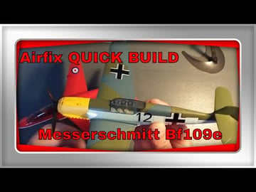 Airfix QUICK BUILD Messerschmitt Bf109e