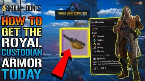 Skull & Bones: "Royal Custodian" Armor Is Amazing! How To...