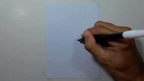 Drawing graffiti monster-yellow-pumpkin-with-big-laugh-tr...