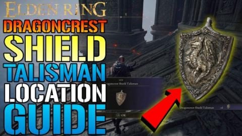 Elden Ring: AMAZING Dragoncrest Shield TALISMAN! How To G...