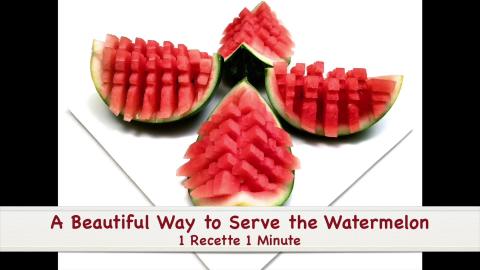Useful Cutting Tricks: How to Cut & Serve a Watermelon