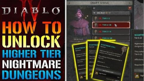 How To Unlock & Craft Higher Tier _Nightmare Dungeons_ Fr...