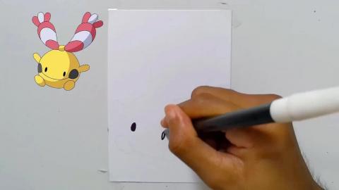 Drawing pokemon chingling shorts