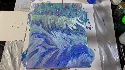 Full Moon & Reiki Infused Channeled Energy Art with Sound...