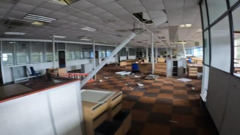 ABANDONED OFFICE, GHOST TOWN