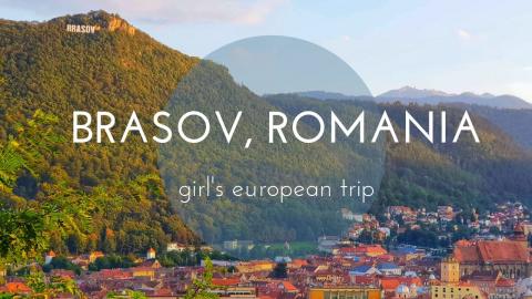 Girl's European Trip: Taking A Walk Through Brasov, Roman...
