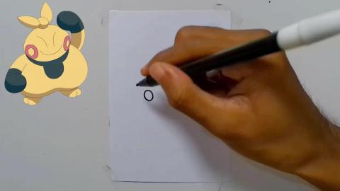 Drawing Pokemon Makuhita shorts