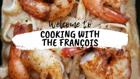 Cajun Chicken & Shrimp Alfredo | Cooking with Chef Franco...