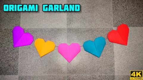 Origami Garland | Origami Banner | Origami Decorations | ...