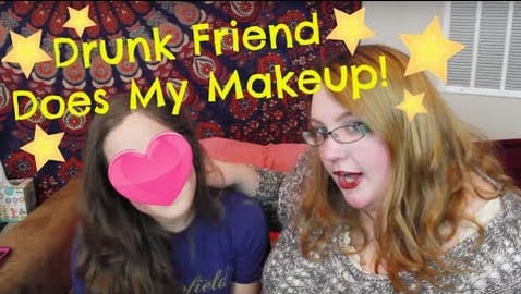 Drunk Friend Does My Makeup!