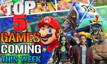 Top 5 Games Coming Out This Week! Guardians Of The Galaxy...
