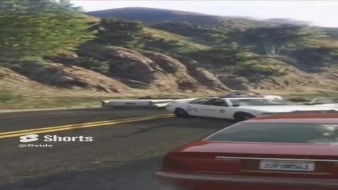New Ejection Seat for Police...in #shorts GTA Online