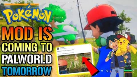 Pokemon Mod Is Coming To Palworld TOMORROW! Here's Everyt...