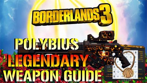 Borderlands 3: Polybius | Legendary Weapon Guide ( The Cr...