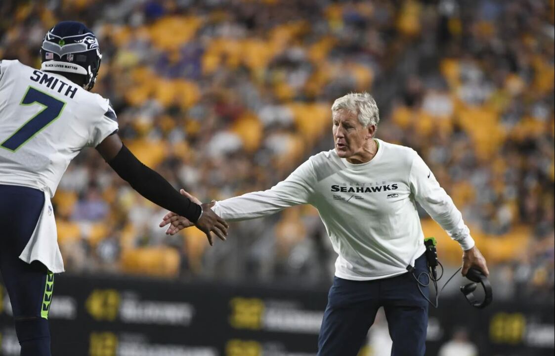 Geno Smith to start Seahawks' preseason opener; Pete Carroll says QB battle  will 'take some time'