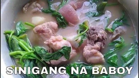 Sinigang na Baboy _ Pinoy Recipe | Taste Buds PH