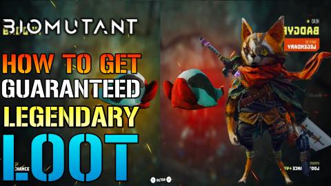 Biomutant: How To Get GUARANTEED LEGENDARY LOOT! (Legenda...