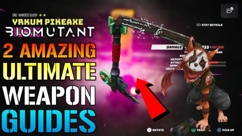 Biomutant: How To Get 2 Amazing Ultimate Melee Weapons Th...