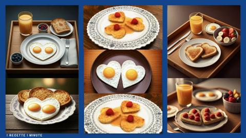 Valentine's Day Gift: Heart Shaped Breakfast