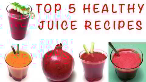 Top 5 Healthy Juice Recipes / with a Juice Extractor, Cen...