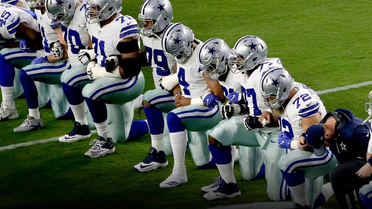 Jerry Jones: Cowboys 'will not play' if they disrespect flag - Los