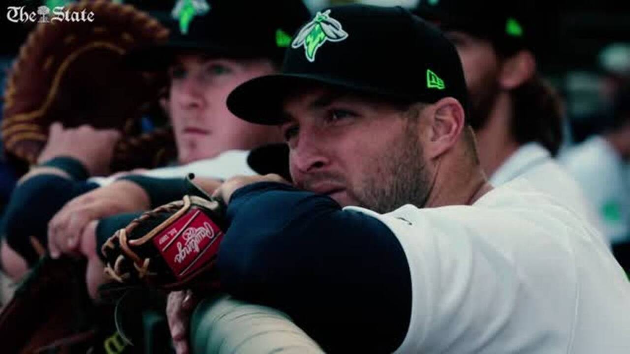 Tim Tebow Homers In First At-Bat with Columbia Fireflies (Video)