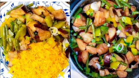 Egg Plant Stir Fry Sauce.