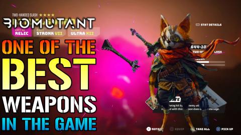 Biomutant: How To Get One Of The BEST MELEE WEAPON In The...