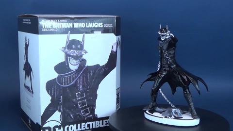 DC Collectibles Batman Black and White The Batman Who Lau...