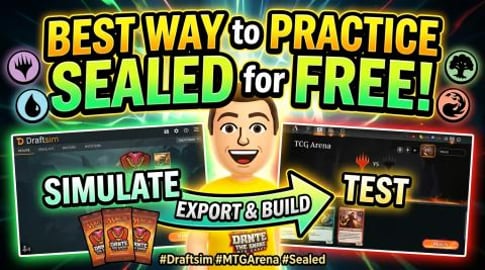 The best way to practise sealed for free on MTG...