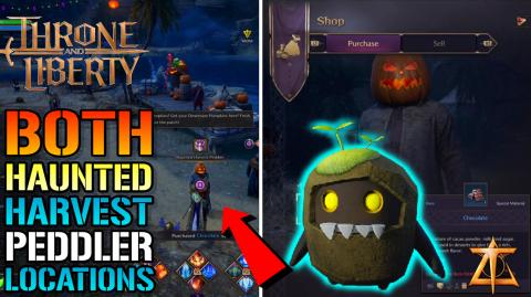 Throne & Liberty: Haunted Harvest "PEDDLER" Location Guid...