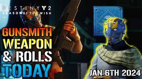 Destiny 2: Gunsmith Legendary Weapons & Rolls TODAY! Jan ...