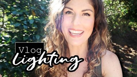 Get the BEST LIGHTING in VLOGS w_ NATURAL & PORTABLE LIGH...
