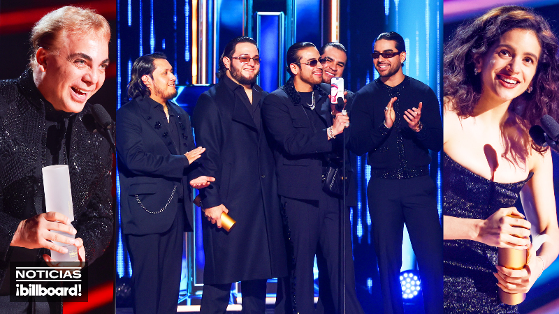 billboard.com - Stefanie Tanaka - Rosal&iacute;a, Peso Pluma & Fuerza Regida Shine at 2026 Billboard Latin Music Awards | Billboard News