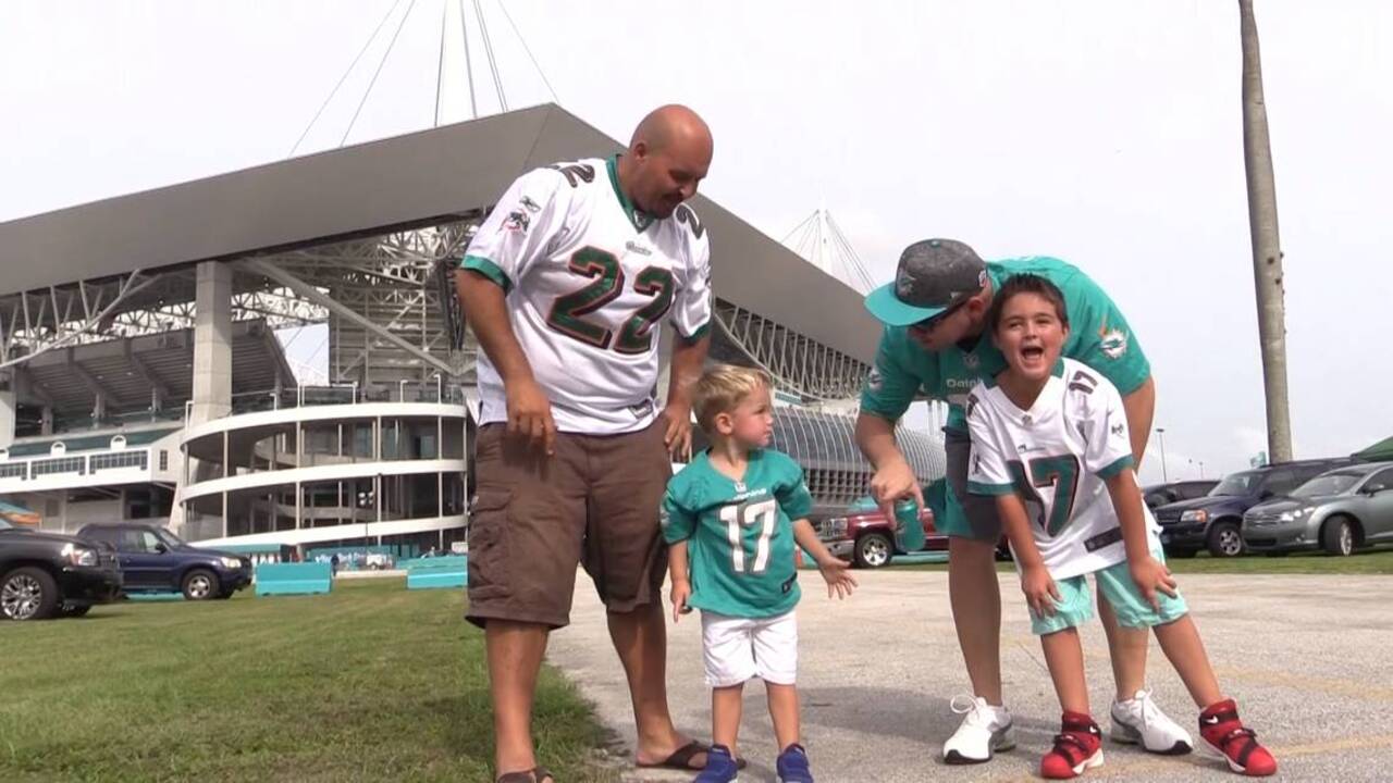 Miami Dolphins debut new tailgate venue at Hard Rock Stadium